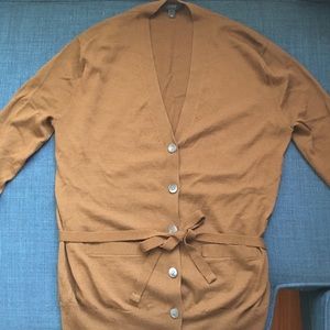 J. Crew Merino Wool Boyfriend Cardigan